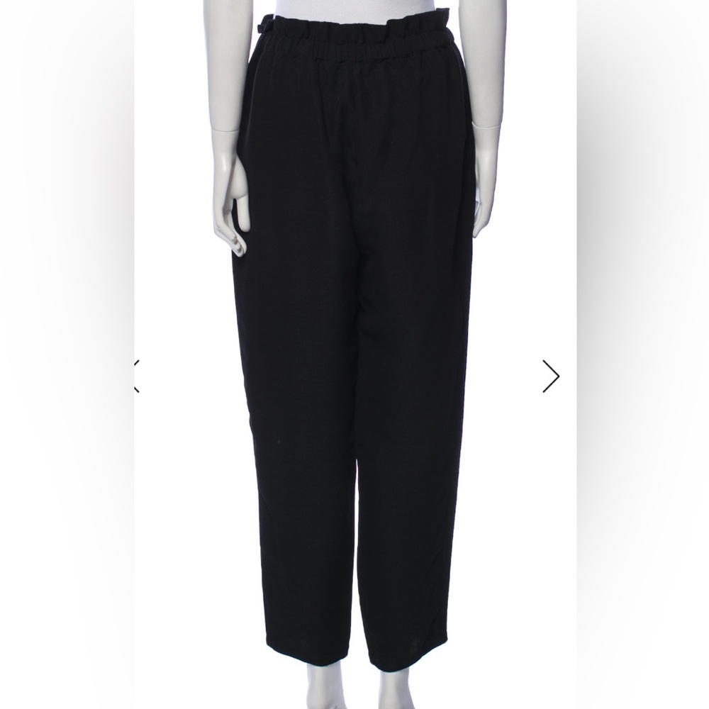 Ulla Johnson Black Elastic Waist Pants